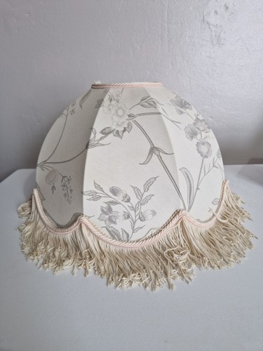 Vintage floral fringe - vintage,