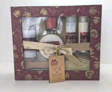 Sanctuary Spa Six Peice Kyphi Gift Set Rare Discontinued Body Butter Hand Shower