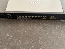 Cisco SG350-10MP 10-Port Gigabit PoE managed switch with PSU
