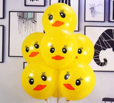 Yellow Duck Balloon Children