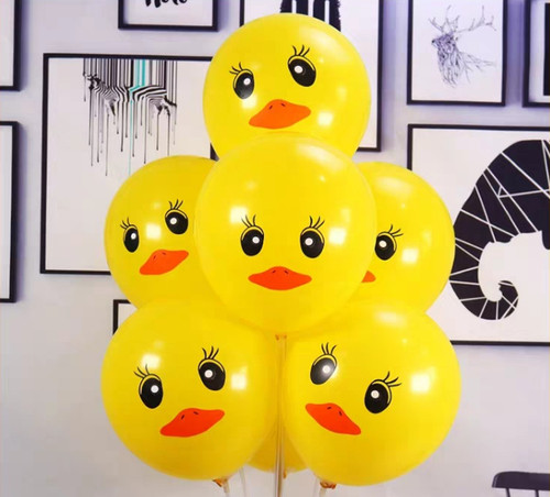Yellow duck balloon children - duck,