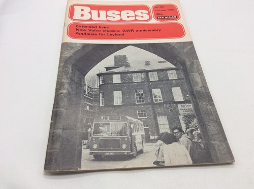 Buses magazine october 1978 - buses,
