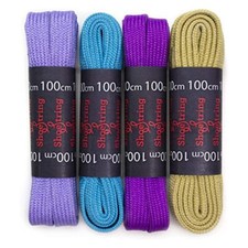 Shoe String 2 pairs 9mm Flat Sneakers Trainer,Shoes,Boots, select size/colour