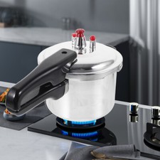 2.5/4 Litre Home Dual Handle Aluminum Pressure Cooker Kitchen Catering Cookware