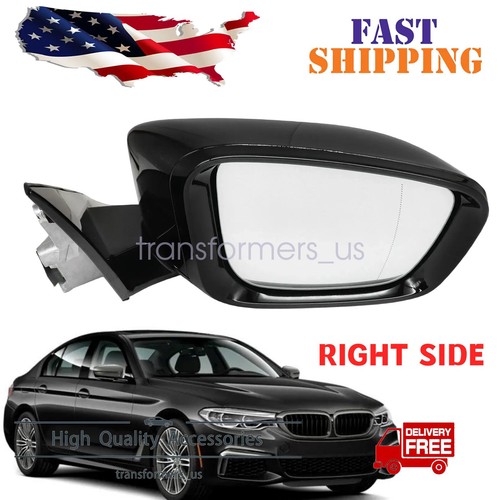 Black right passenger mirror - right,