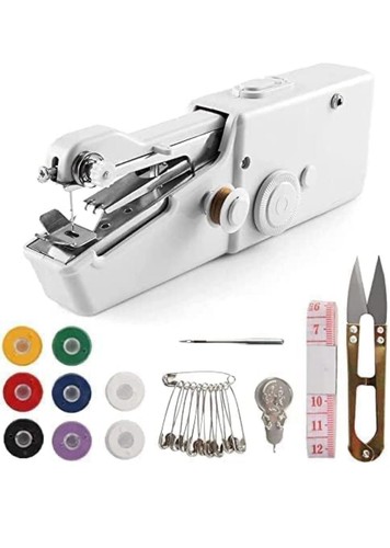 Mini handheld sewing machine - sewing,