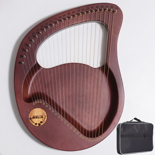 String harp solid wood - 24-string,