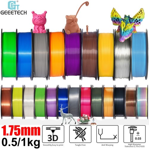Geeetech pla silk matte carbon - geeetech,