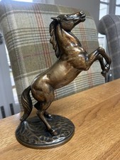 Bronze Statue Of A Horse 25cm High And Weighs 4.1kg. VGC