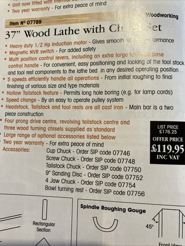 Wood turning lathe - turning,