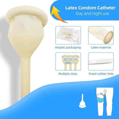 3pcs male external catheter - external,