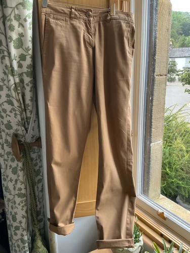 Ladies crop straight chino - straight,