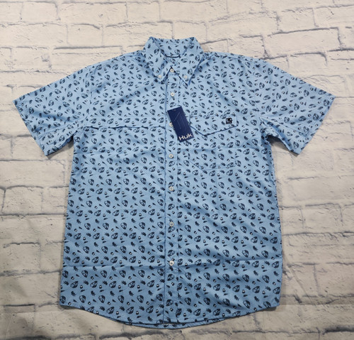 Huk shirt mens size tide - huk,