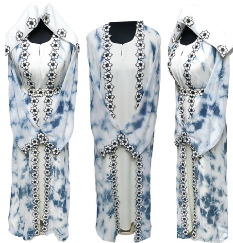 Luxury tie dye modest women - luxury,