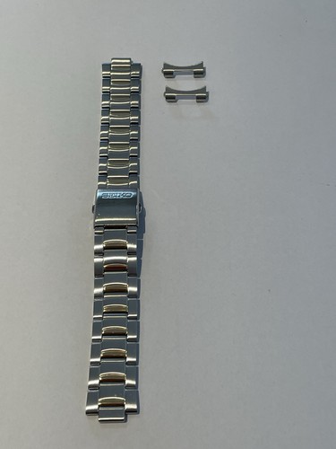 Seiko 18mm stainless - 18mm, steel