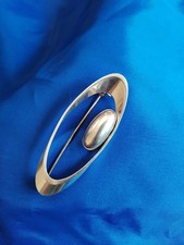 Sterling silver 925 vintage Danish pin- brooch by N E From, Niels Erik 9.19g