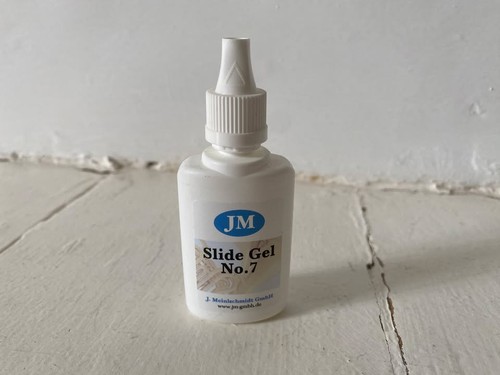 Number slide gel - slide,