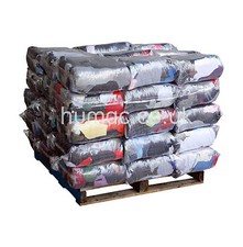 30 X 10KG Cotton Tshirt Wiping Cleaning Polishing Rag Cloths Pallet - HUMAC