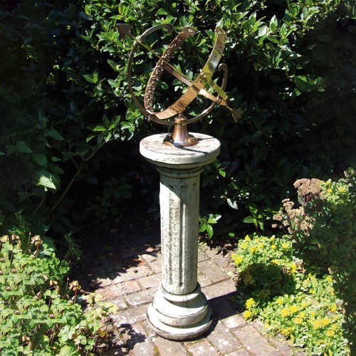 Brighton armillary 125cm stone - brighton,