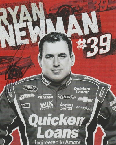 2013 ryan newman signed - newman,