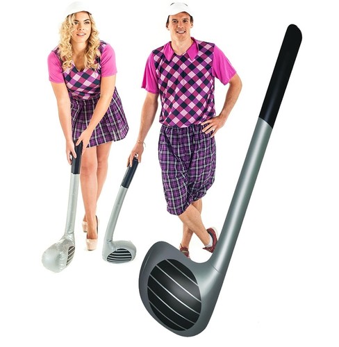 Inflatable blow golf club - blow,