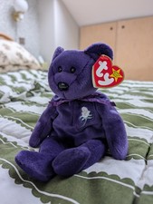 Ty Beanie Babies Baby Princess Diana Indonesia RARE No Space PE Pellets 1997