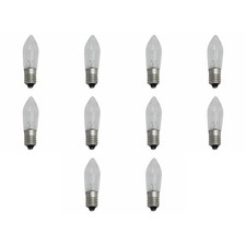 Pack Of 10 x Light Bulb Ribbed