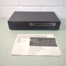 Harmon Kardon HD400 CD Player Vintage Hifi Separate Black With Manual 