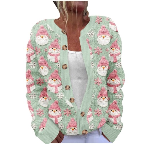 Warm christmas cardigan - warm, for