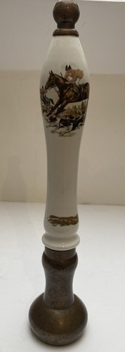 Fox hunting ceramic beer - -,