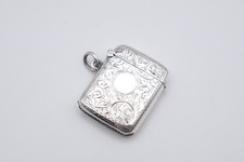 Antique Sterling Silver Vesta