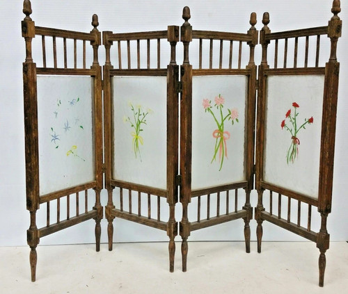 Vintage chinese four panel - vintage,