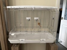 Lilliput bird cage large,easy access cage as top lifts off to clean bottom.