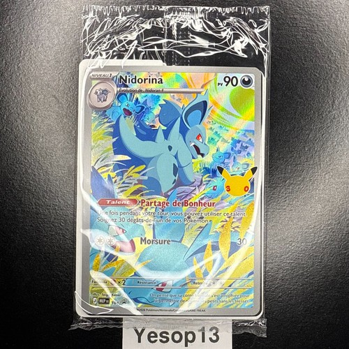 Pokemon card nidorina mep - pokemon,