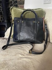 Fossil Black Leather Medium