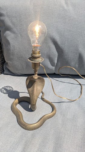 Original brass antique - original, cobra