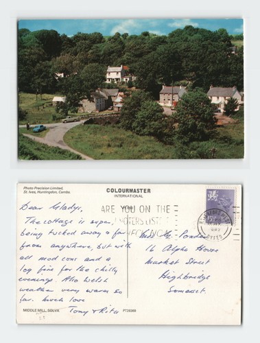 Vintage postcard middle mill - postcard,
