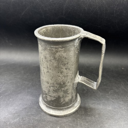 French pewter tankard deciltre - french,