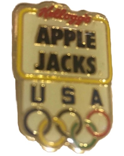 Olympic pin kelloggs - kelloggs, cereal