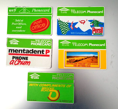 Telephone card various - 5,