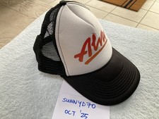 Tony Alva Skates Skateboard Trucker Cap Hat SnapBack used Black White One Size