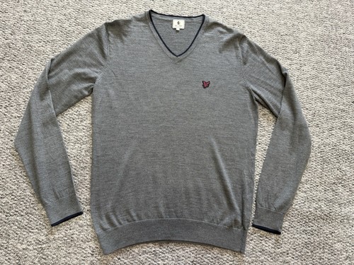 Lyle scott men grey large - lyle, &