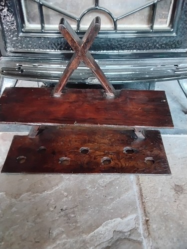 Antique oak pipe - antique,