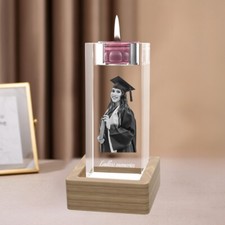 3D Crystal Candle Holder