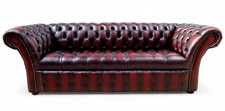 3 Seater Fixed Buttoned Sofa