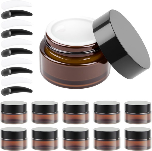 Pcs amber glass - 11,