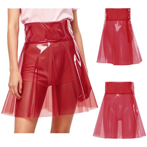Women sheer gleaming pvc - women,