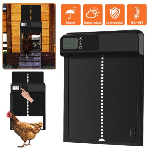Automatic chicken coop door - automatic,