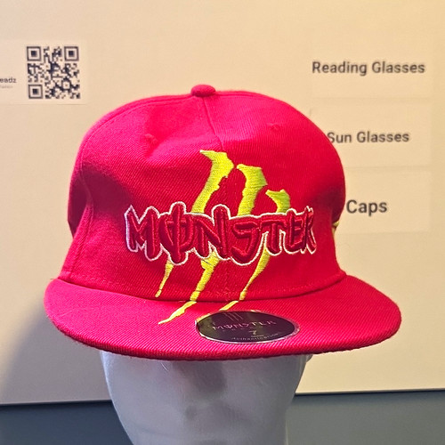 Monster energy red - red, logo