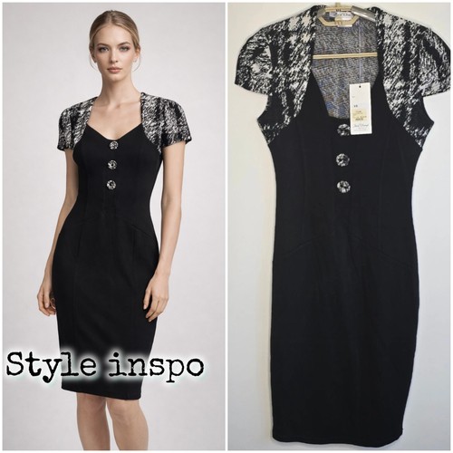 Jus orange paris dress - d'orange, black
